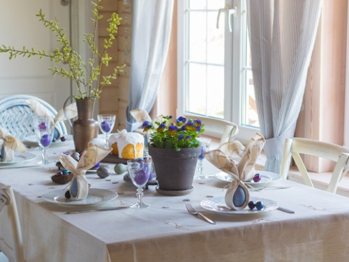 Mit einer gelungenen Osterdeko gehen auch schon die Frühlingsgrüße einher